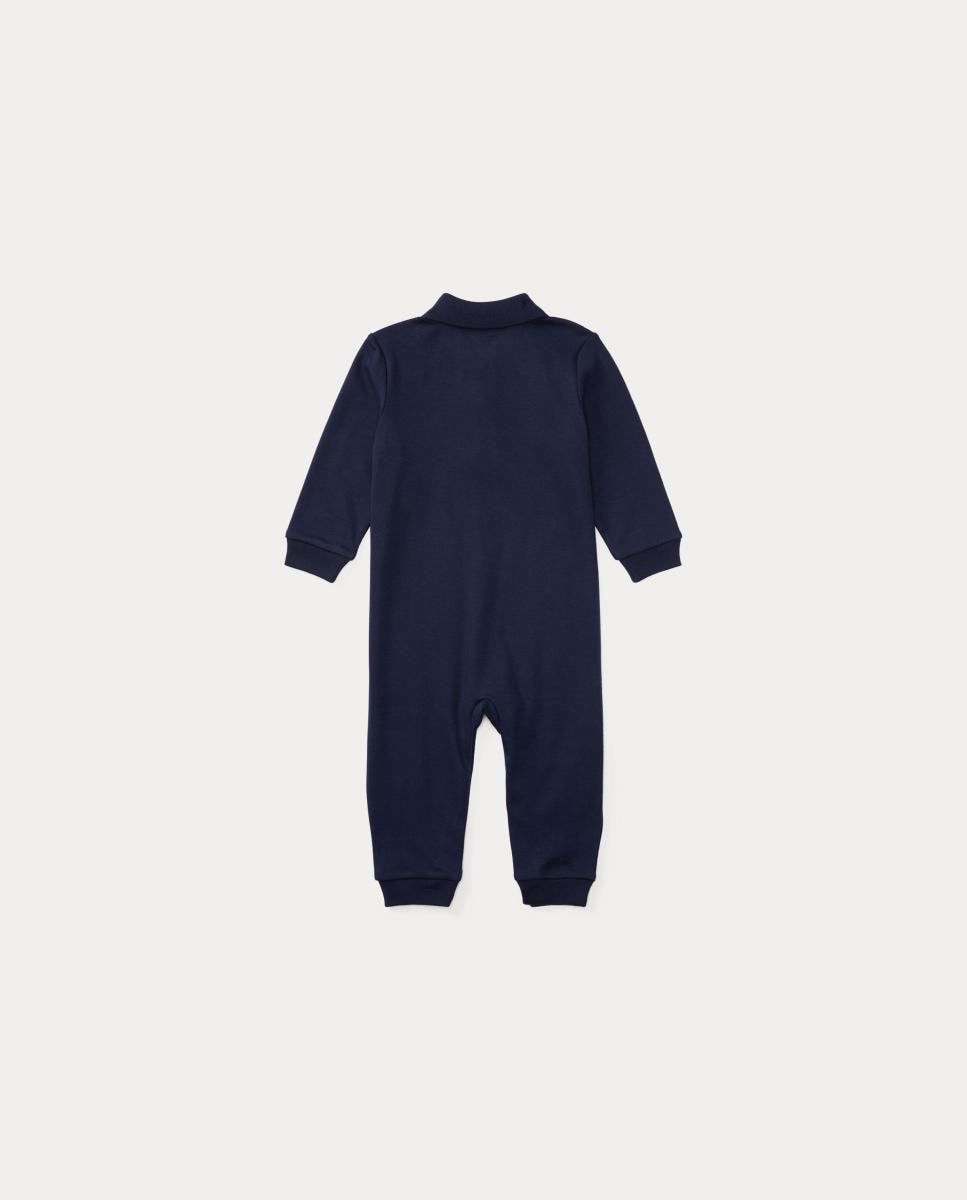 Babygrow de Algodão de Bebé com Cavalo Polo Ralph Lauren Azul-marinho-2