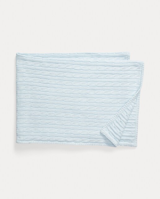 Imagem 0 de Manta de Malha do Cabo de Algodão de Bebé