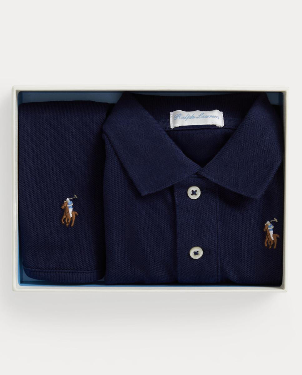 Imagem 0 de Caixa de Oferta de Duas Peças de Algodão de Bebé
