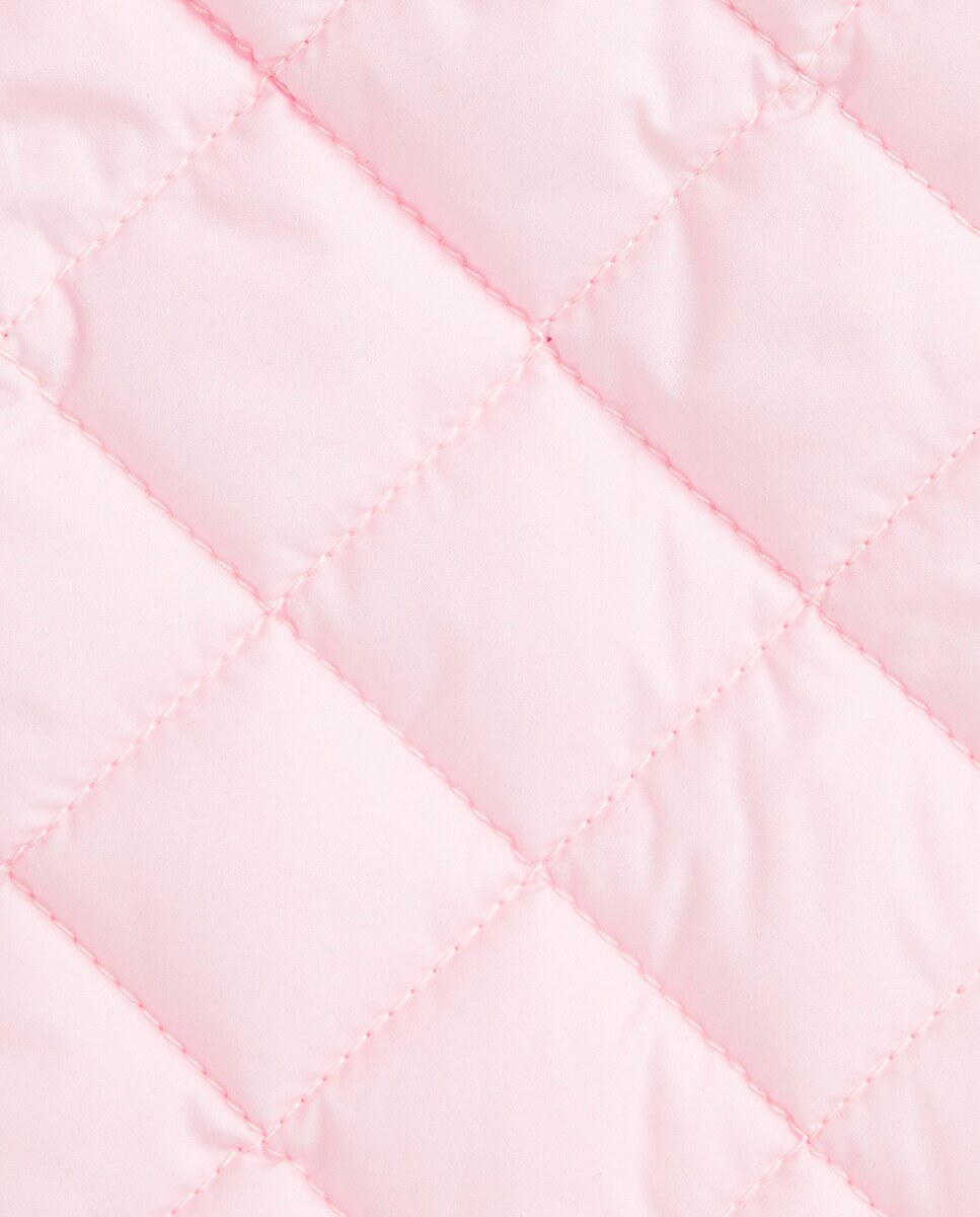 Casaco Cowboy Acolchoado de Bebé Rosa-4