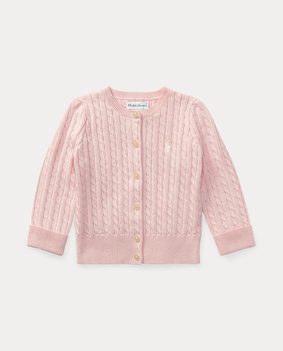 Imagem 0 de Cardigan de Malha do Cabo de Algodão de Bebé