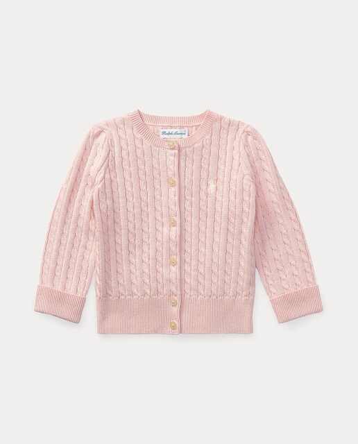 Imagem 0 de Cardigan de Malha do Cabo de Algodão de Bebé