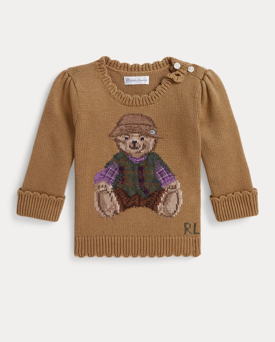 Imagem 0 de Camisola de Malha com Polo Bear e Algodão