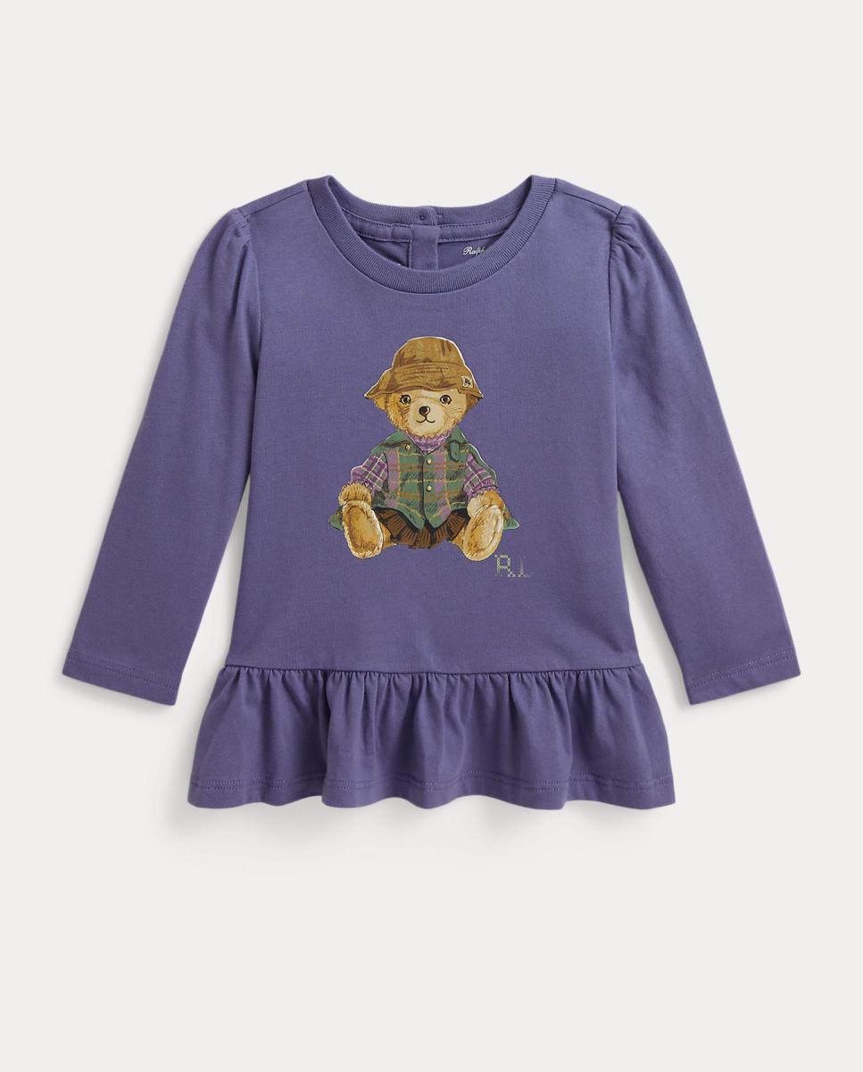 Imagem 0 de T-shirt de Bebé com Polo Bear em Algodão