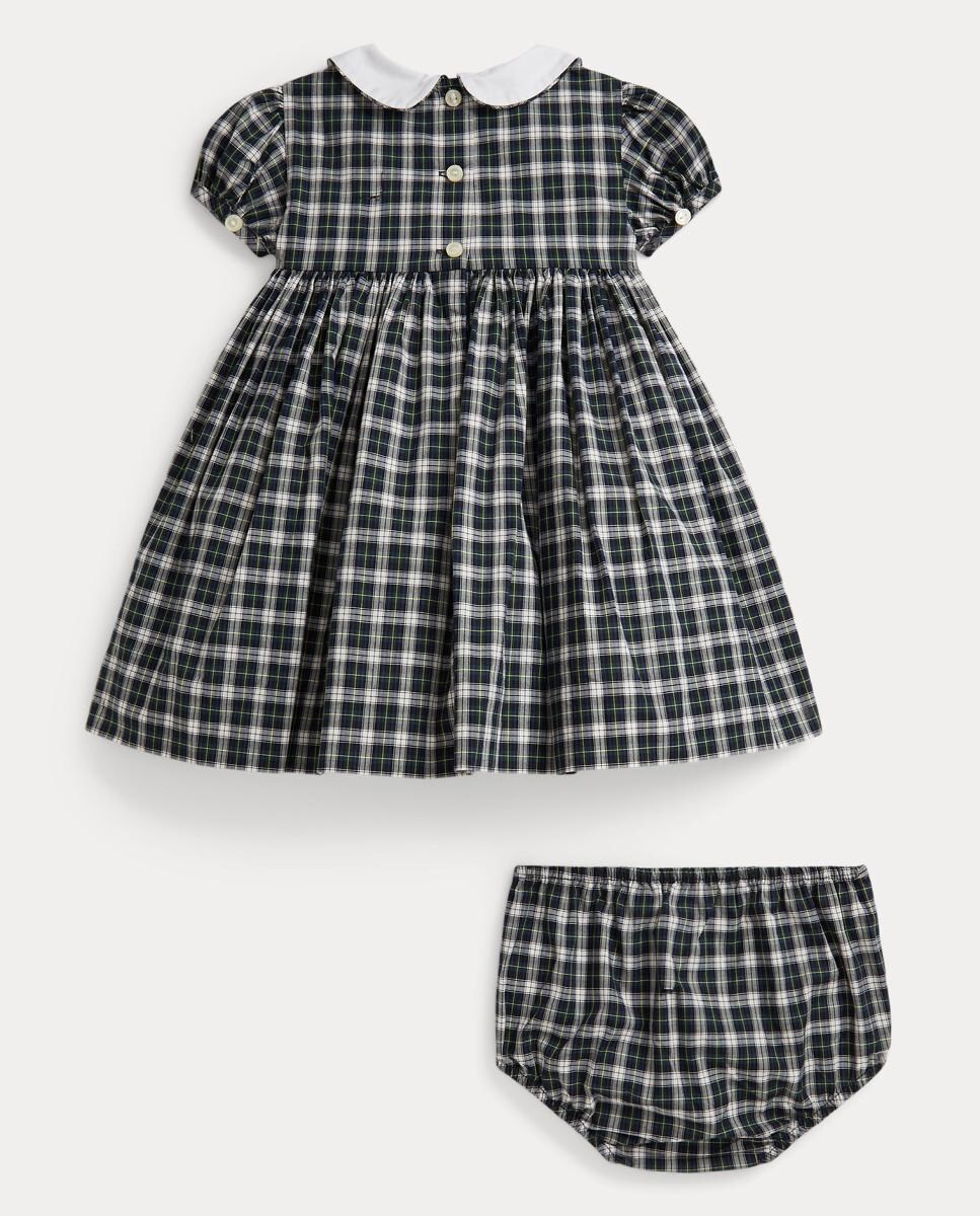 Vestido de Bebé com Manga Curta e Estampado Multicolor-2