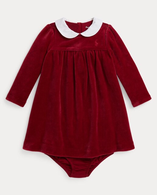 Imagem 0 de Vestido de Bebé em Algodão com Manga Comprida