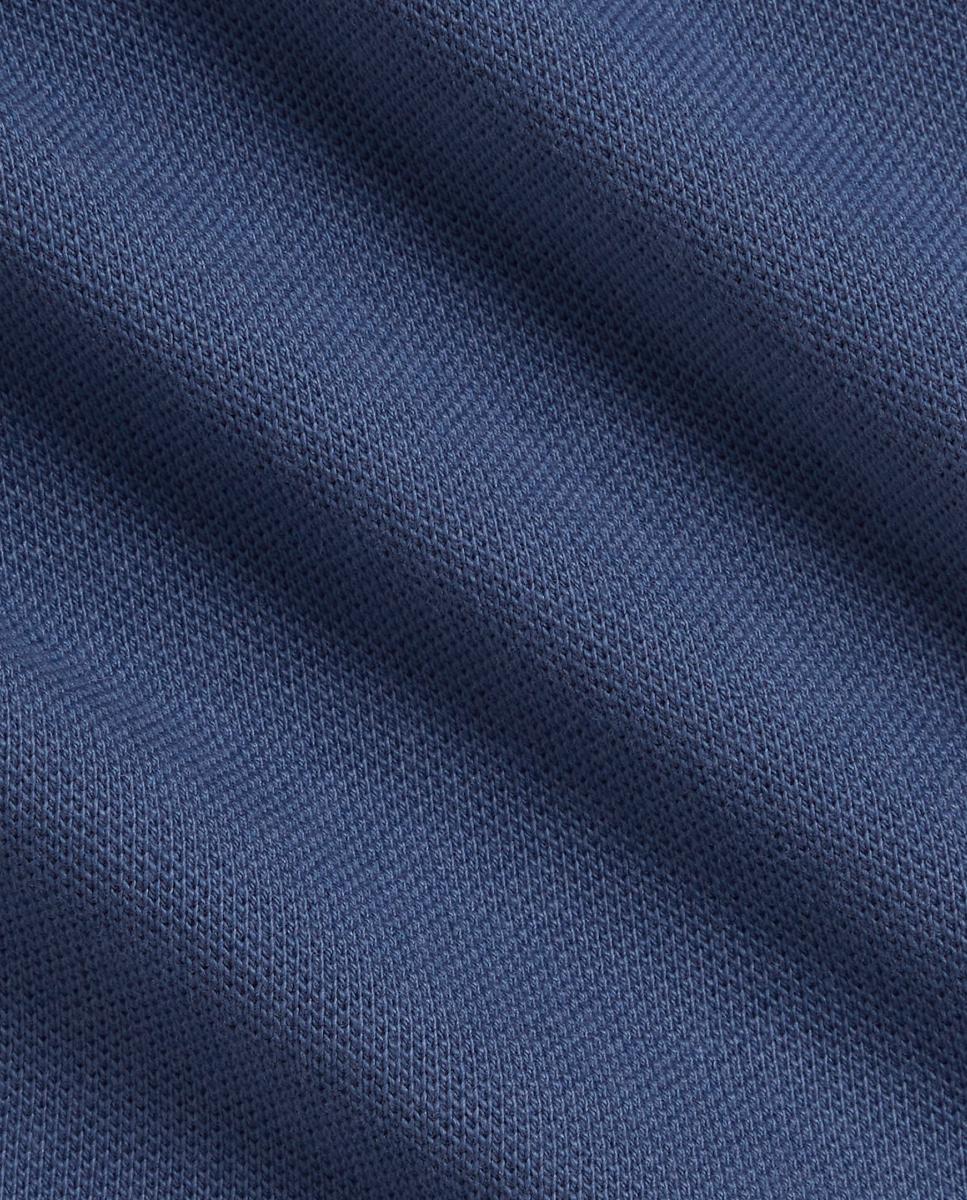 Vestido Polo de Piqué de Bebé com Cueiro Azul-índigo-3
