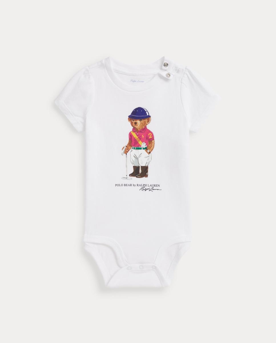 Imagem 0 de Body de Malha de Algodão de Bebé com Polo Bear