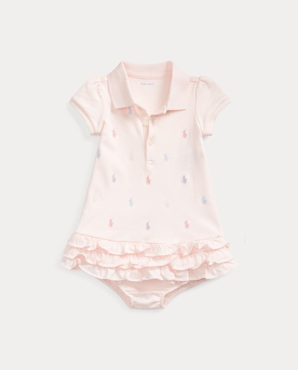 Imagem 0 de Vestido de Algodão de Bebé com Cavalo