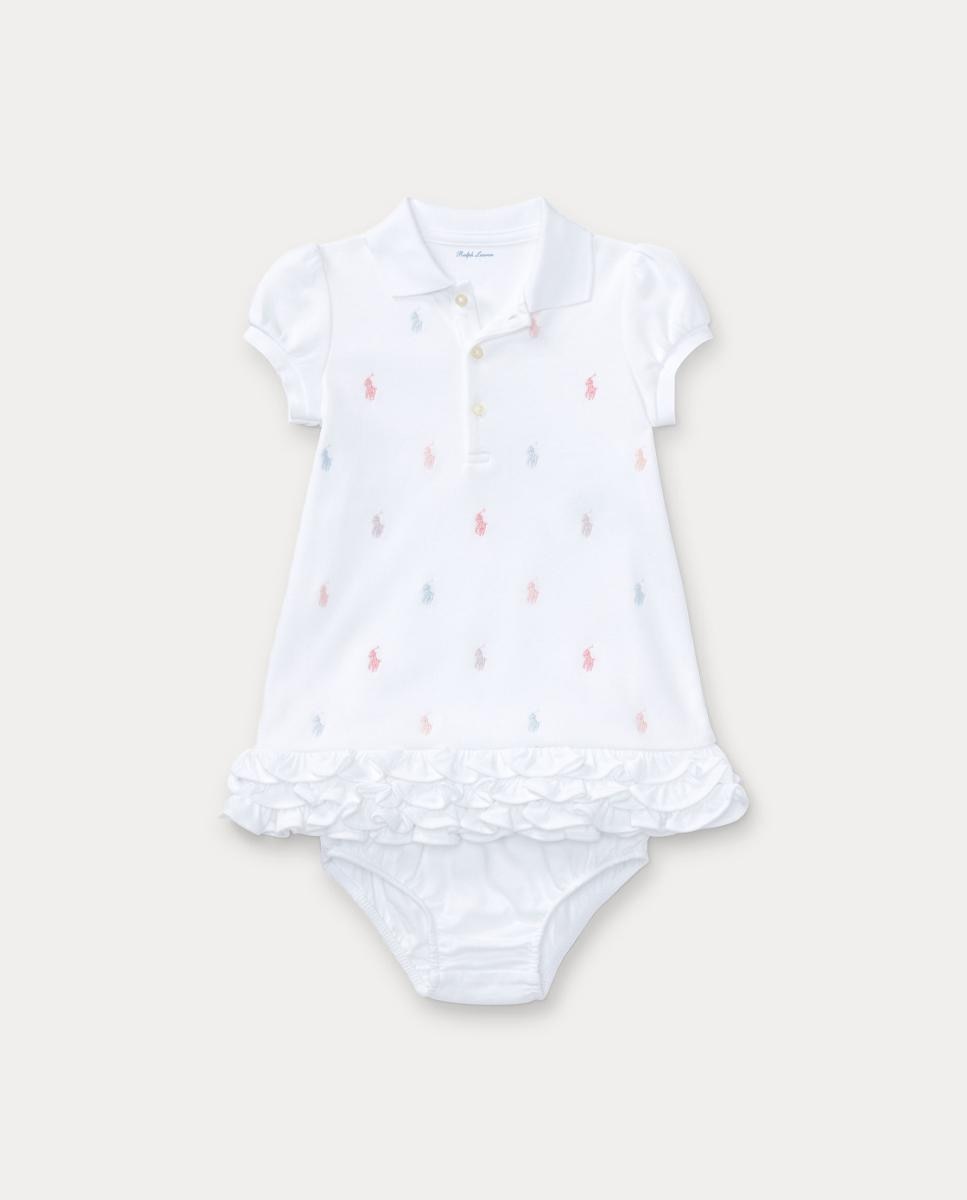 Imagem 0 de Vestido de Algodão de Bebé com Cavalo