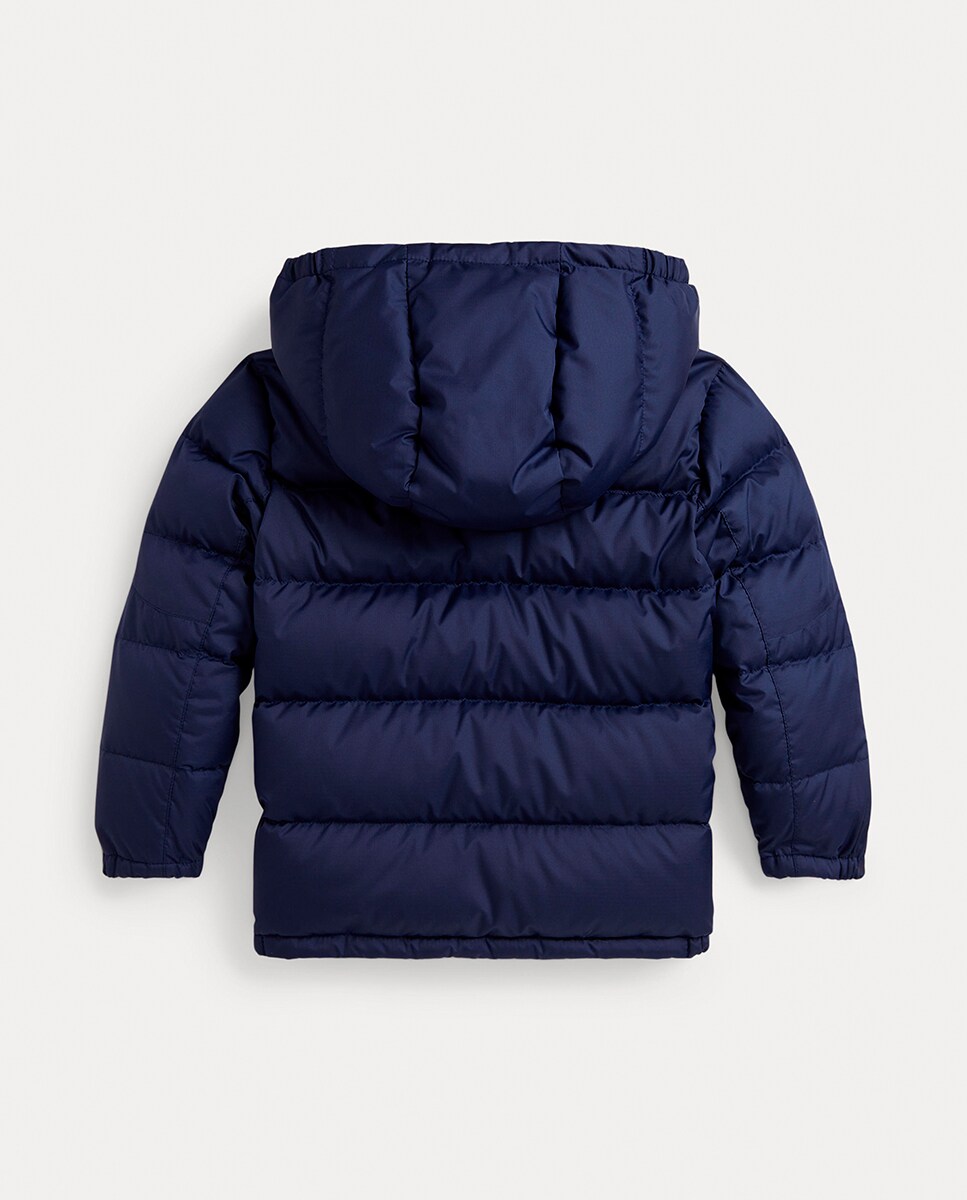 Blusão Acolchoado de Penugem Ripstop Azul-marinho-6