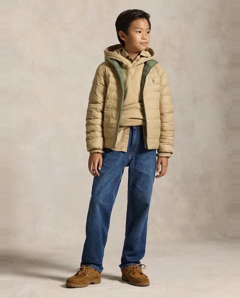 Blusão Acolchoado Reversível Verde-militar-2