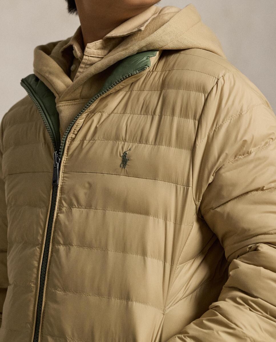 Blusão Acolchoado Reversível Verde-militar-3