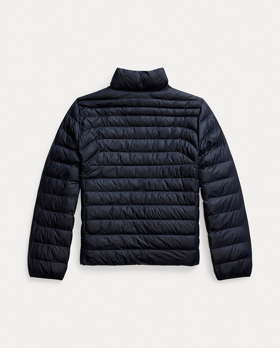 Blusão Acolchoado Repelente à Água Preto-2