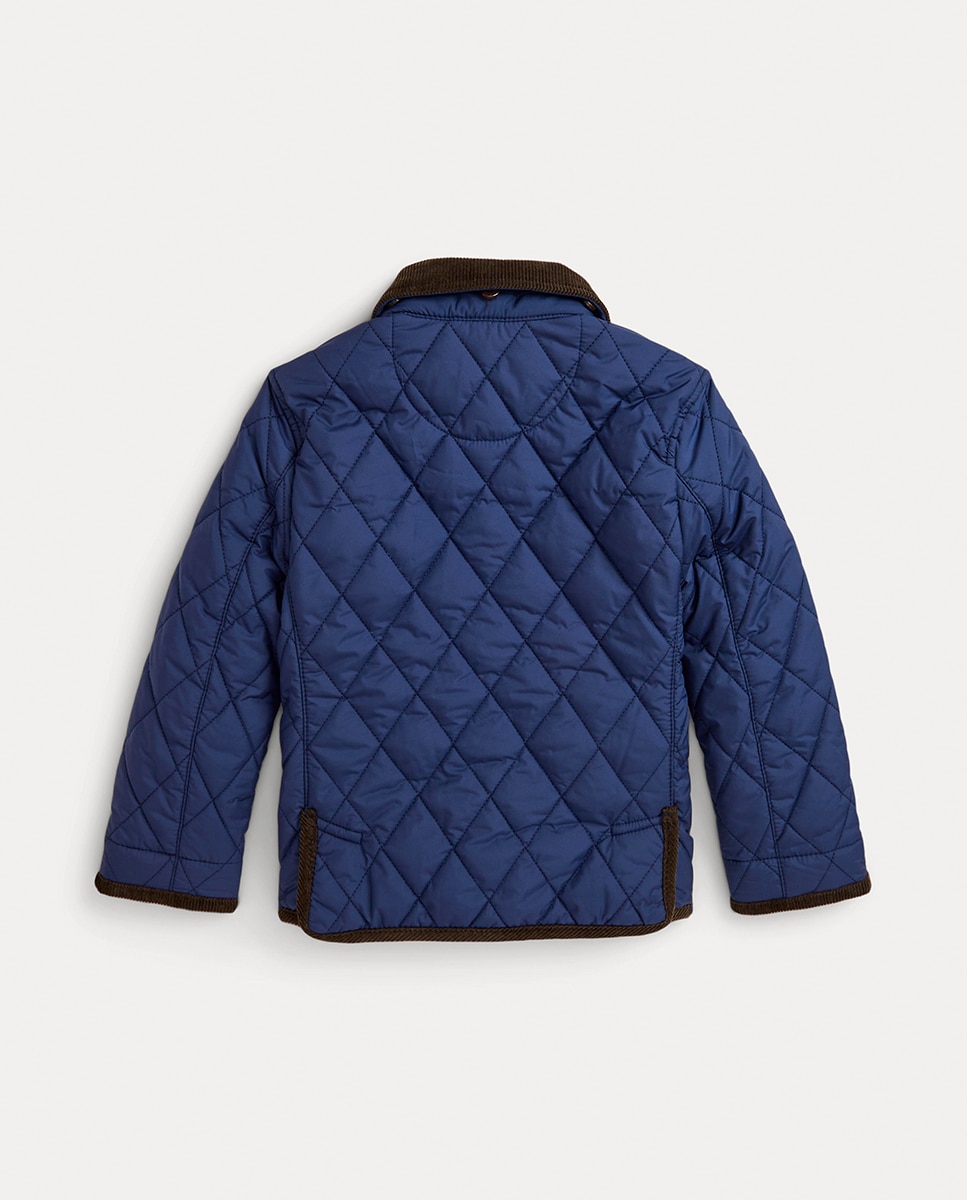 Husky Acolchoado com Capuz Azul-marinho-7