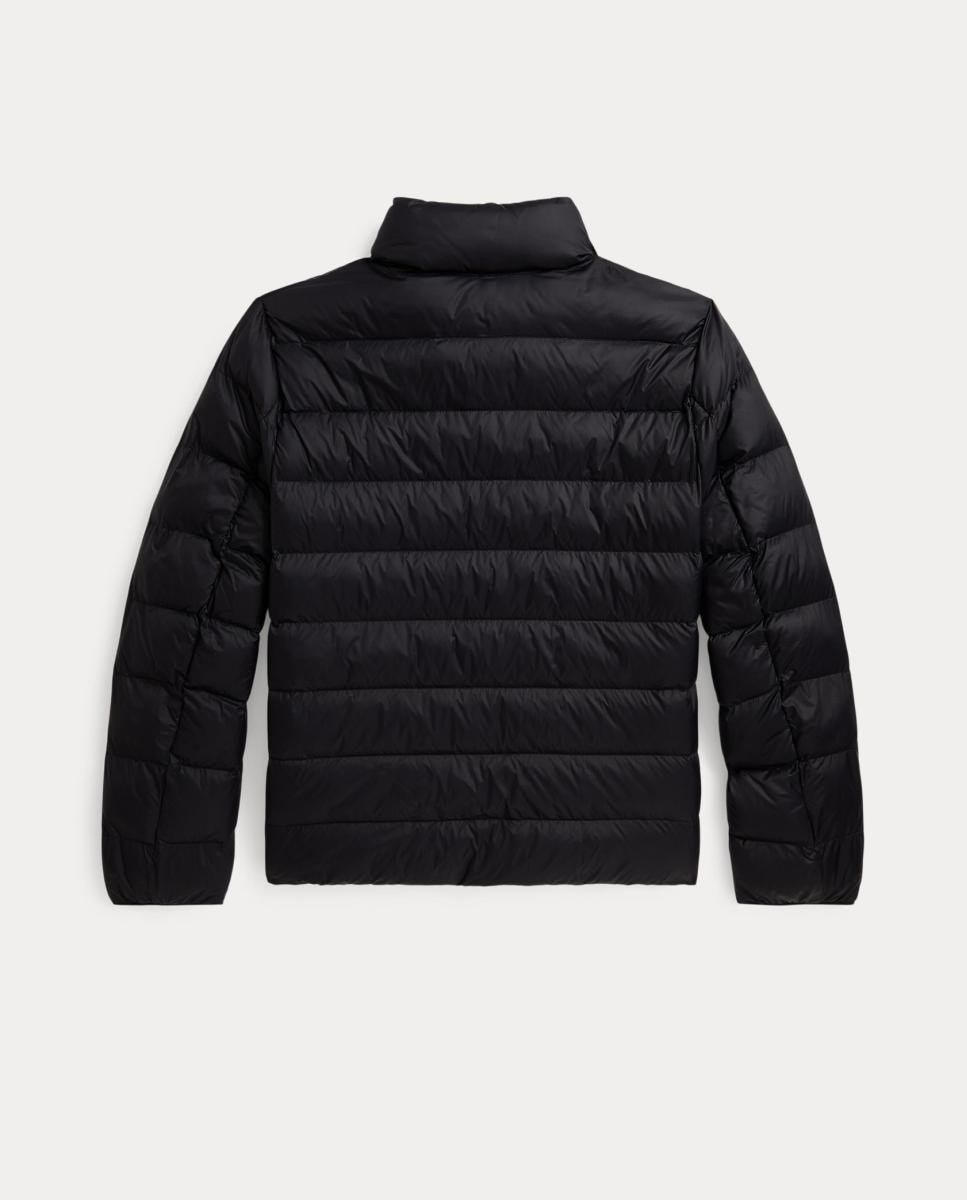 Blusão Acolchoado Unissexo Ligeiro Repelente à Água Polo Ralph Lauren Preto-2