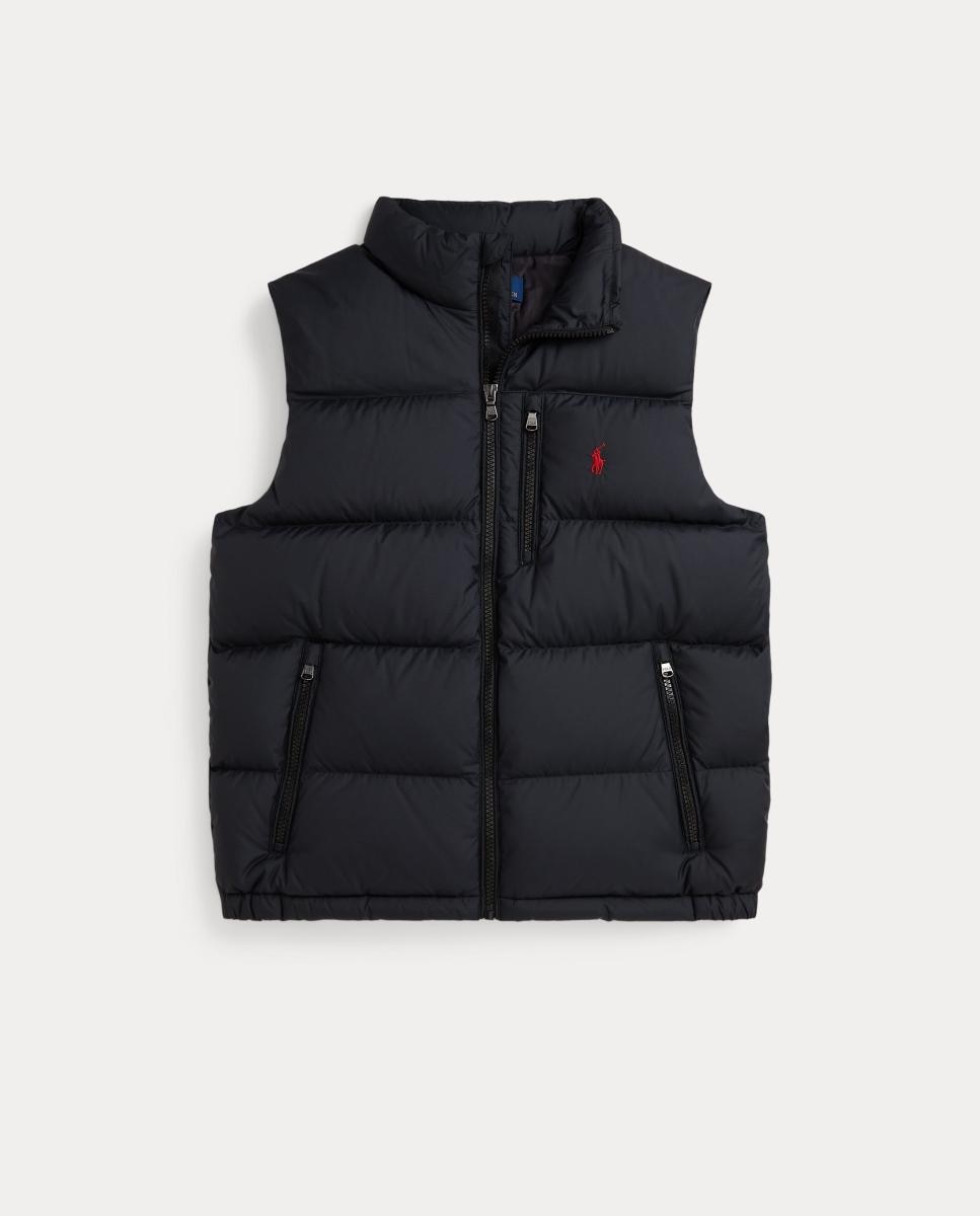 Colete Acolchoado Unissexo com Penugem Polo Ralph Lauren Preto-4