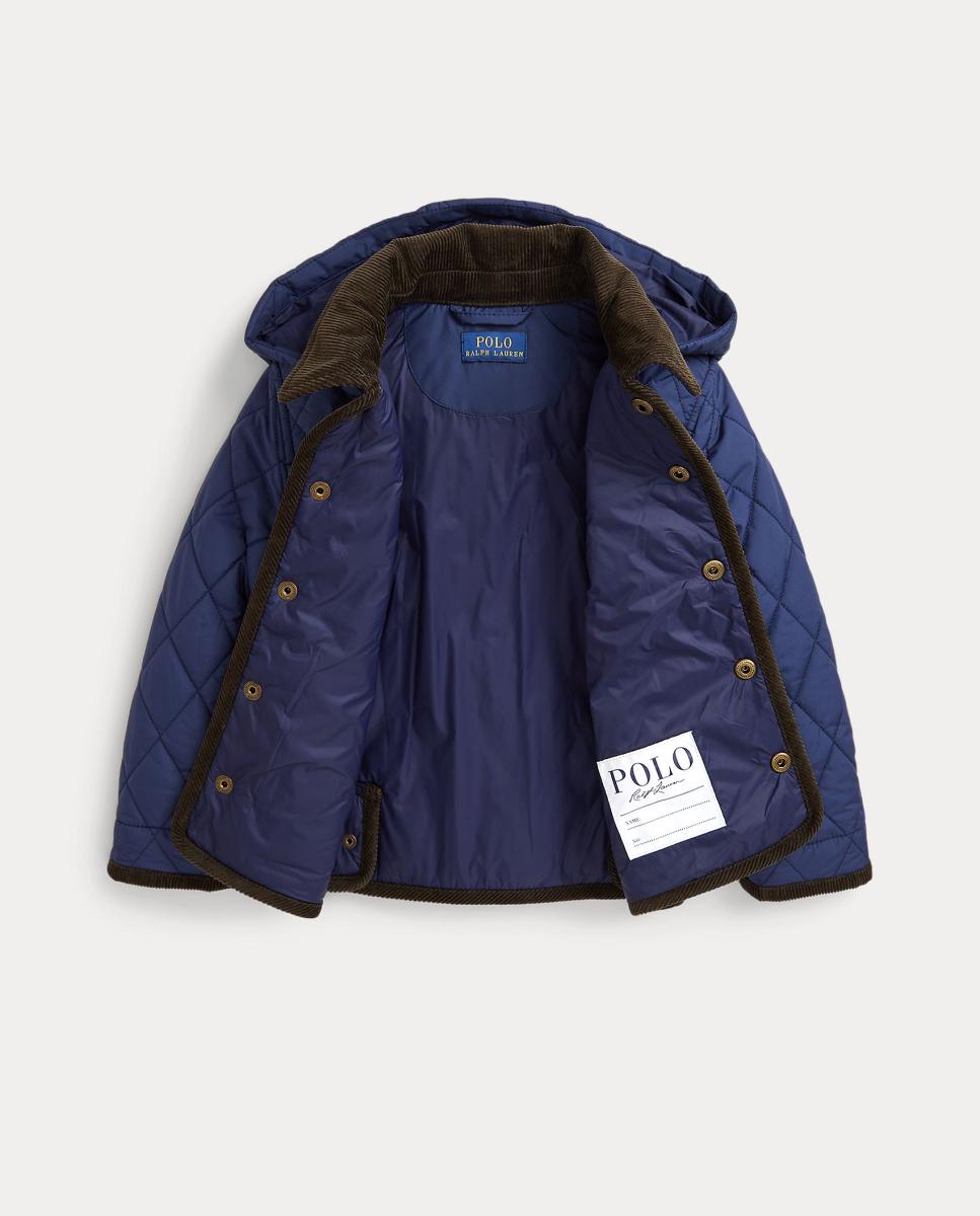 Chaqueta Husky unisex acolchada con cuello de pana - Polo Ralph Lauren - Azul marino Azul marino-6