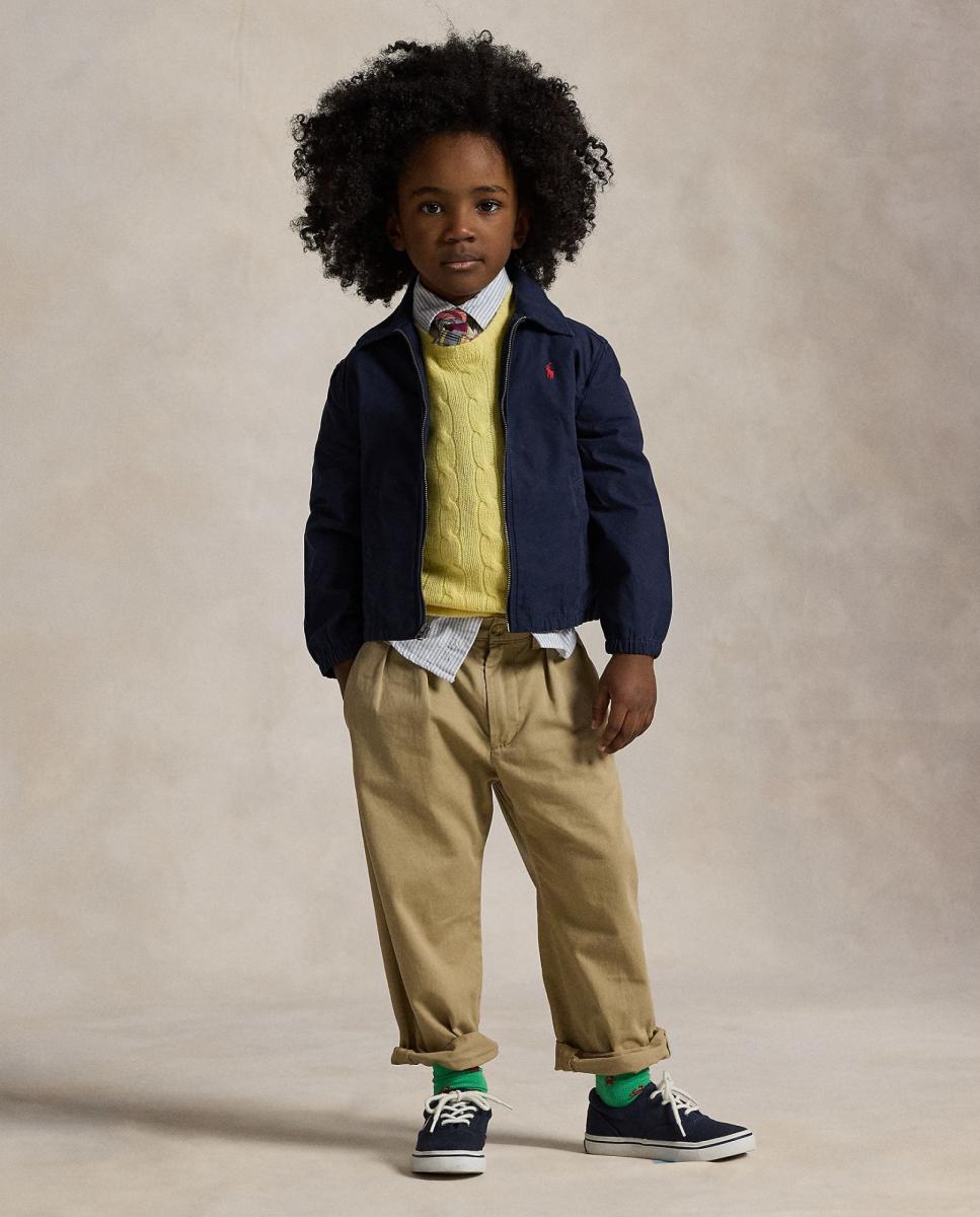 Casaco Bayport de Popelina de Algodão Azul-marinho-2