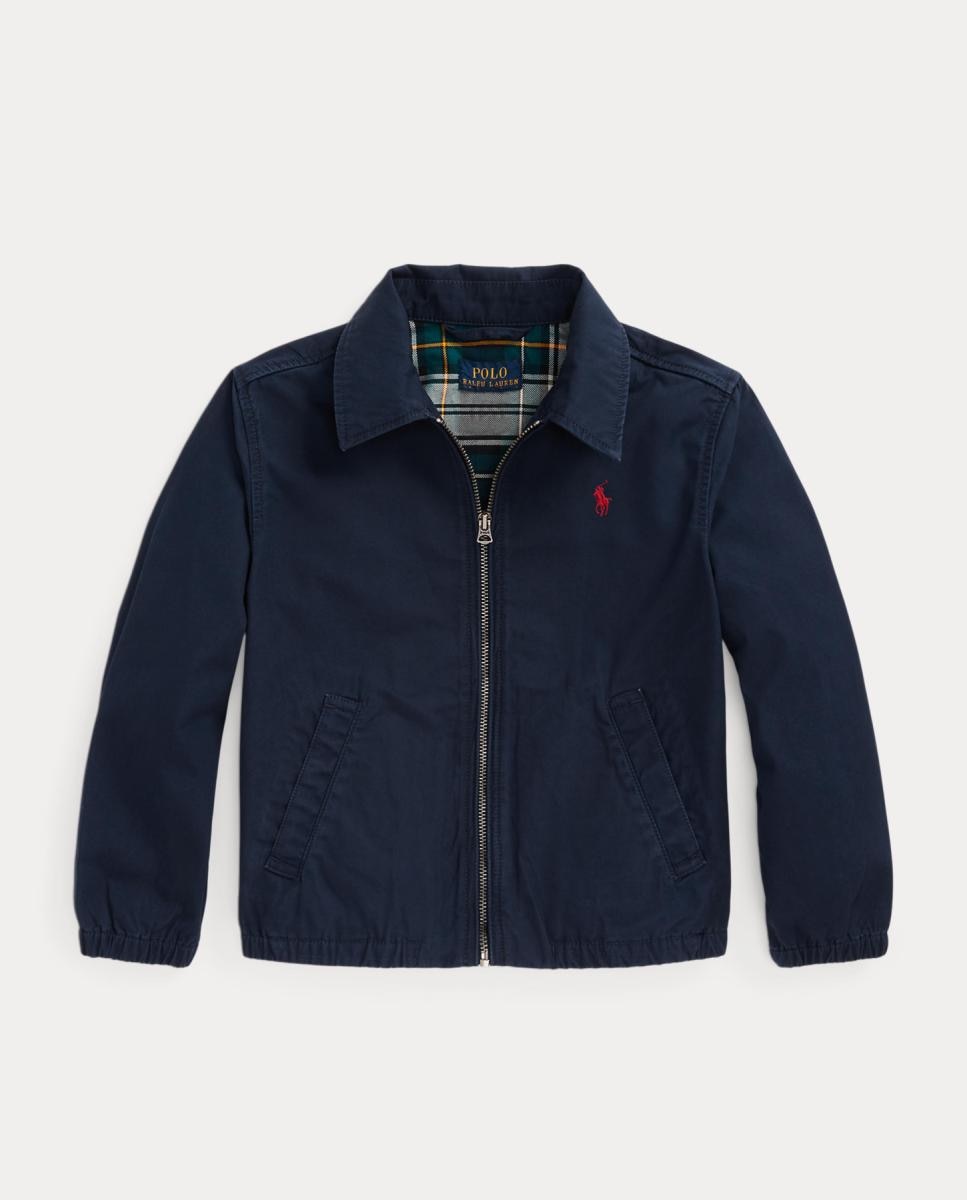 Casaco Bayport de Popelina de Algodão Azul-marinho-5