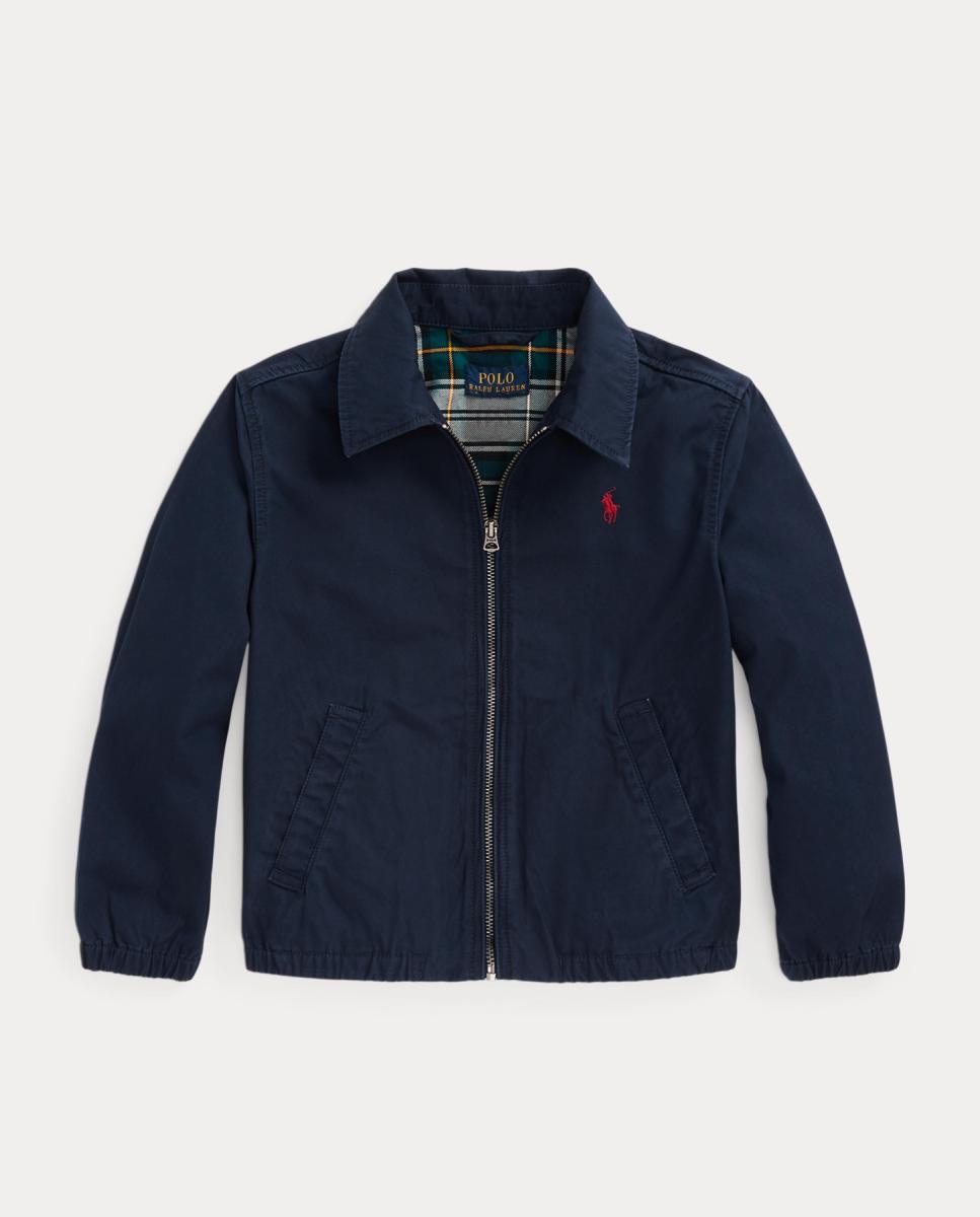 Casaco Bayport de Popelina de Algodão Azul-marinho-5