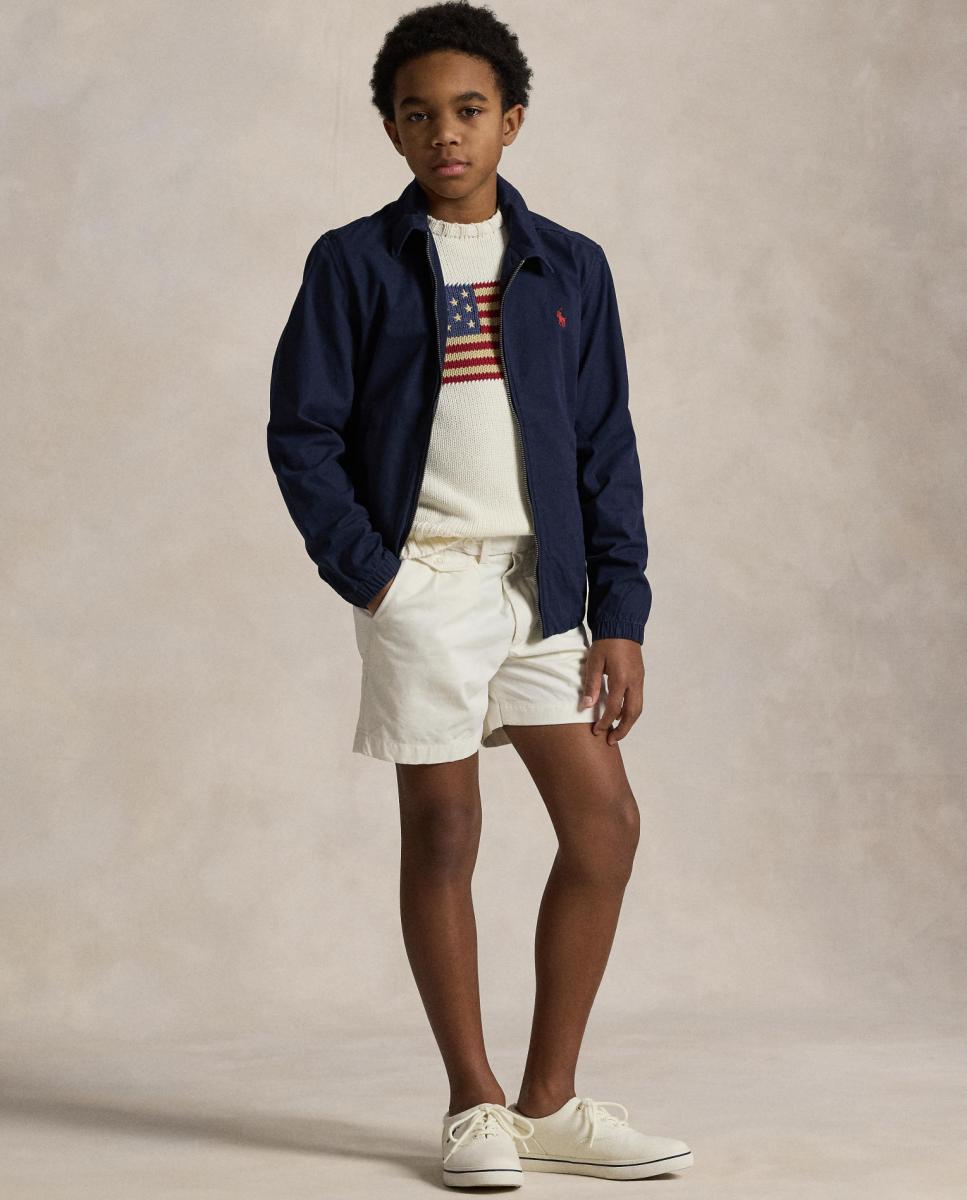 Casaco Bayport de Popelina de Algodão Polo Ralph Lauren Azul-marinho-3