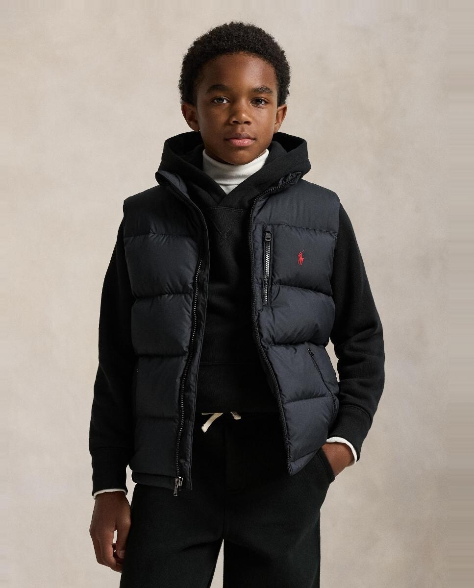Chaleco acolchado de niño de plumón · Polo Ralph Lauren · El Corte