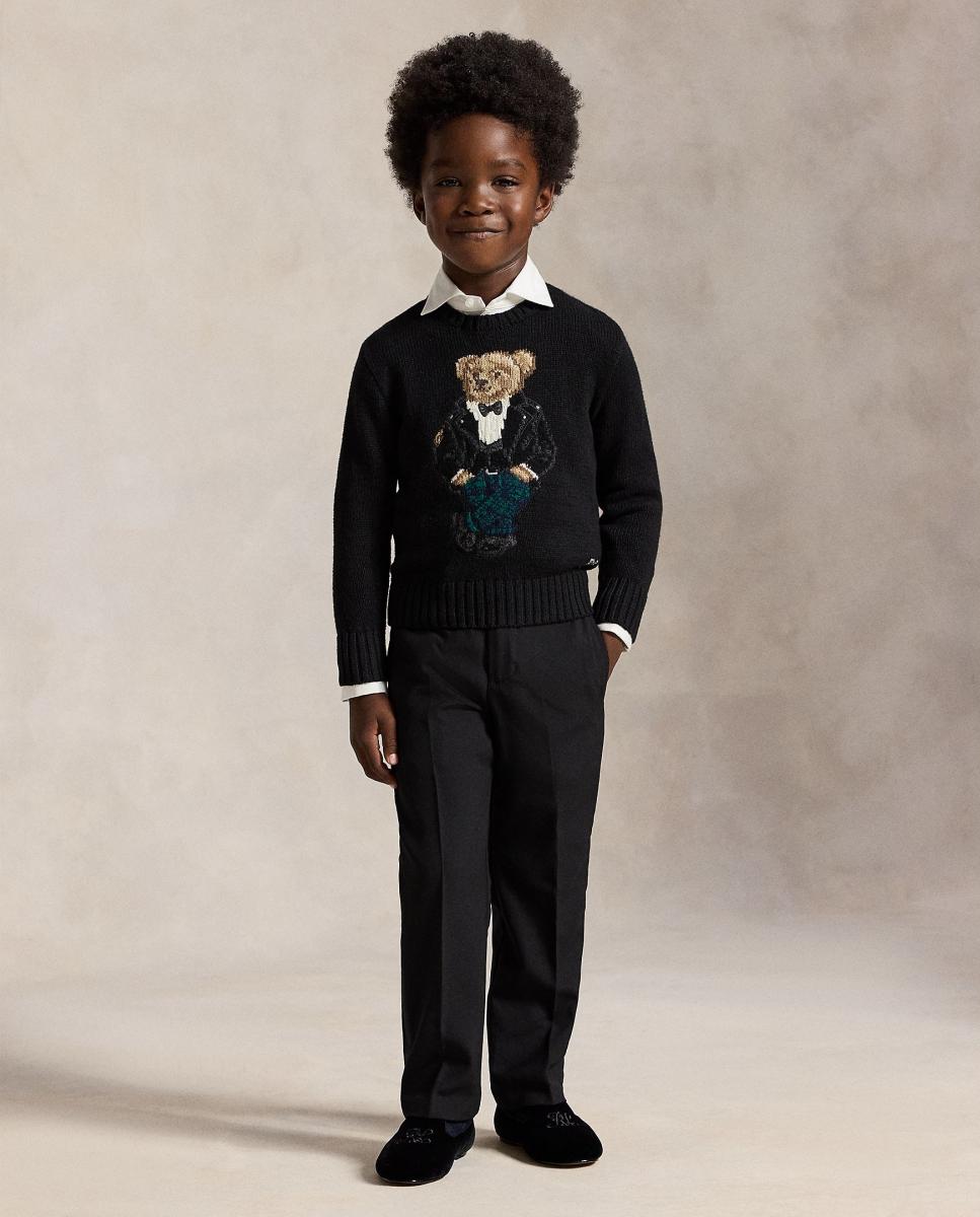 Jersey unisex de algodón con Polo Bear - Polo Ralph Lauren - Negro Negro-3