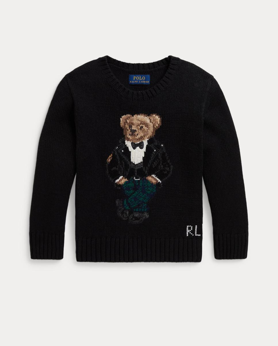 Jersey unisex de algodón con Polo Bear - Polo Ralph Lauren - Negro Negro-4