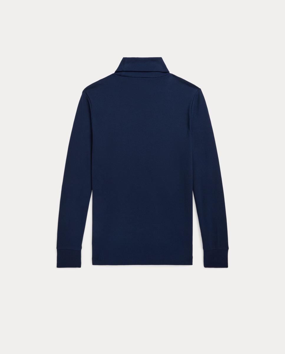 Camisola Unissexo em Tecido Interlock com Manga Comprida Polo Ralph Lauren Azul-marinho-2