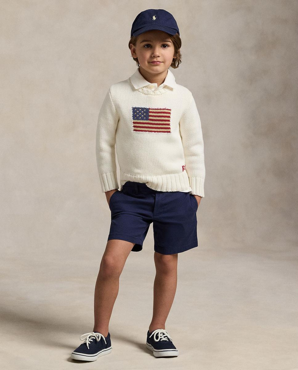 Imagem 0 de Camisola de Malha Unissexo de Algodão com Bandeira