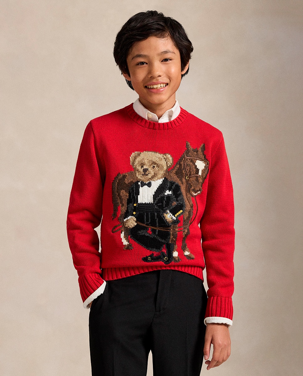 Imagem 0 de Camisola de Malha com Polo Bear do Ano Novo Lunar