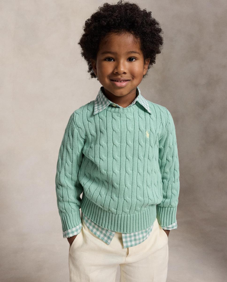 Imagem 0 de Camisola de Malha do Cabo Unissexo de Algodão