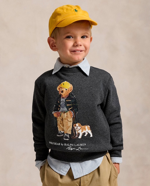 Imagem 0 de Sweatshirt com Gola Redonda e Polo Bear