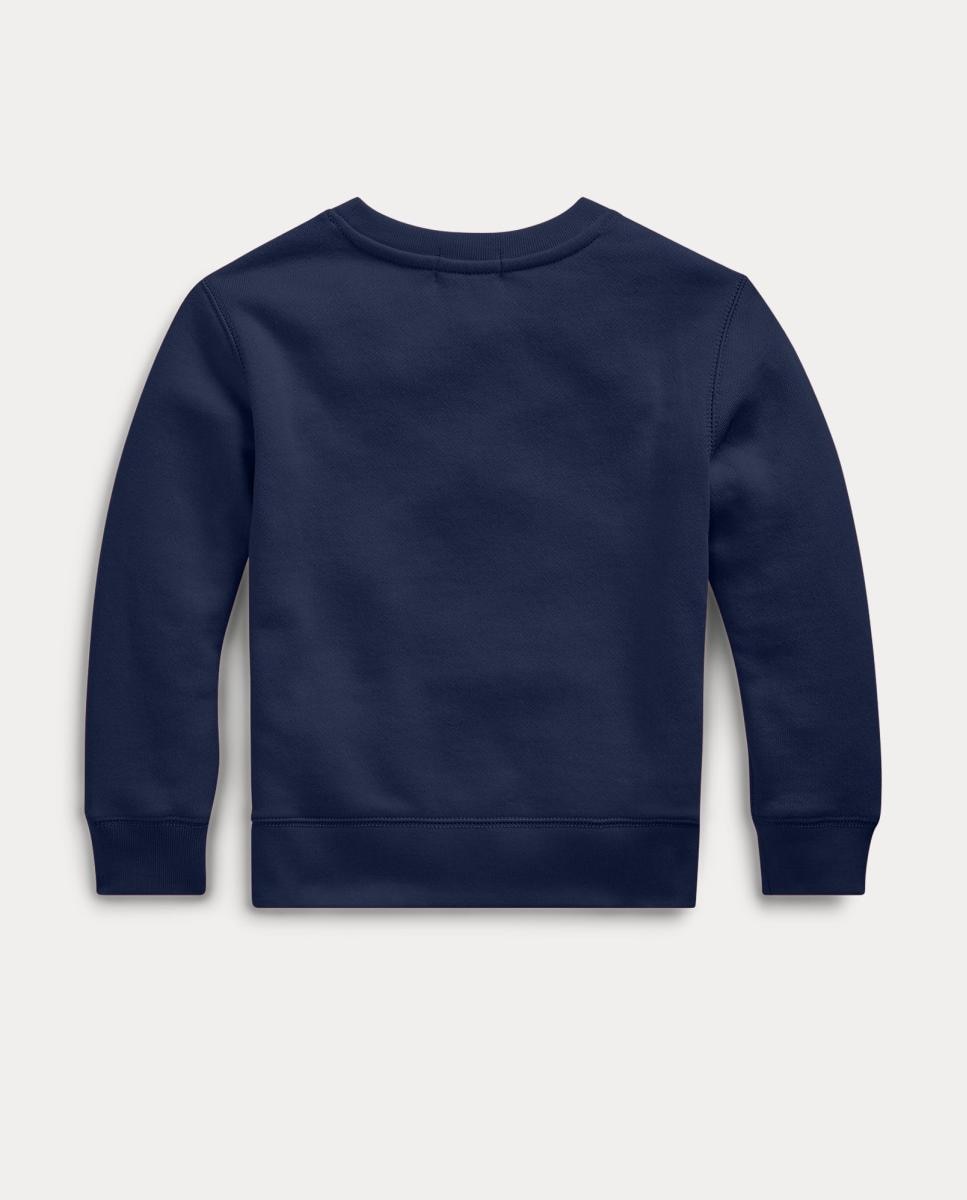 Sweatshirt Unissexo de Felpa com Decote Redondo Polo Ralph Lauren Azul-marinho-5