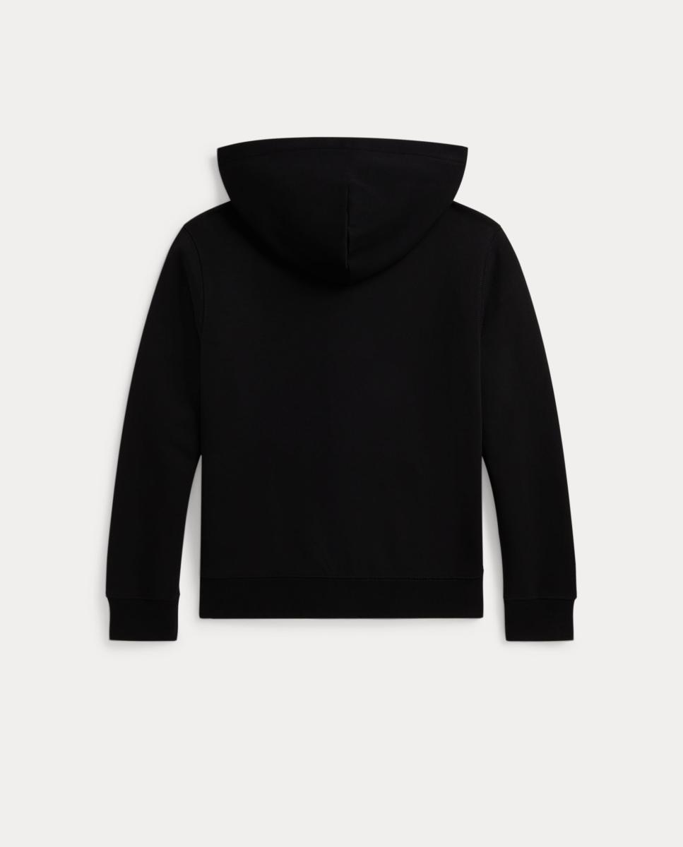 Sweatshirt com Capuz Unissexo em Tecido Técnico com Bolso Canguru Polo Ralph Lauren Preto-2
