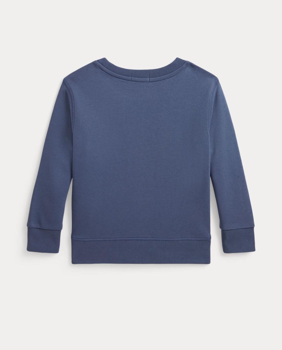 Sweatshirt Unissexo com Decote Redondo e Logótipo Polo Ralph Lauren Azul-índigo-2