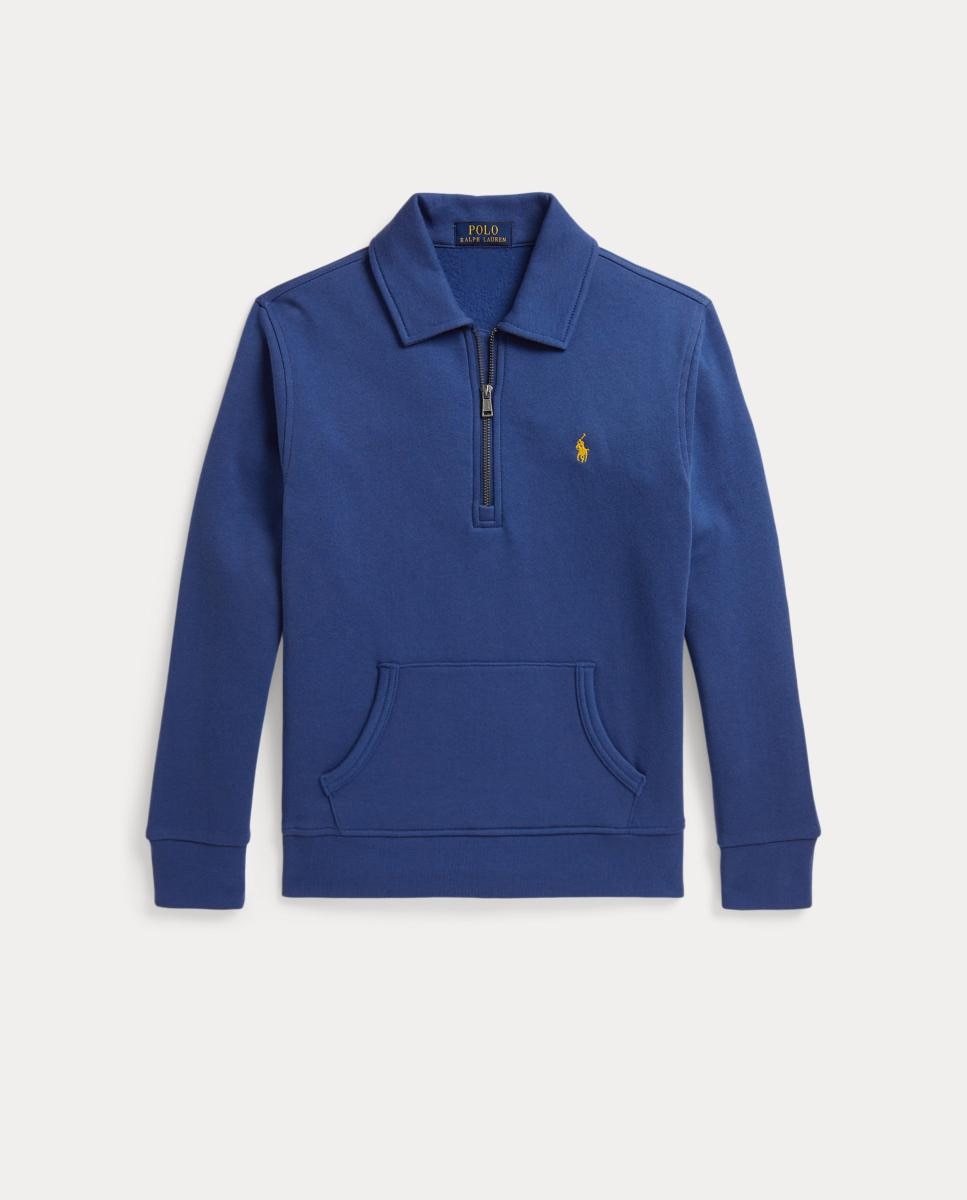 Imagem 0 de Sweatshirt Unissexo de Felpa com Colarinho de Polo