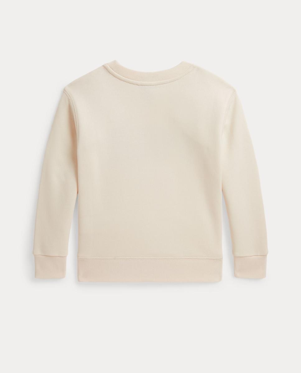 Sweatshirt Unissexo de Felpa com Logótipo Creme-2
