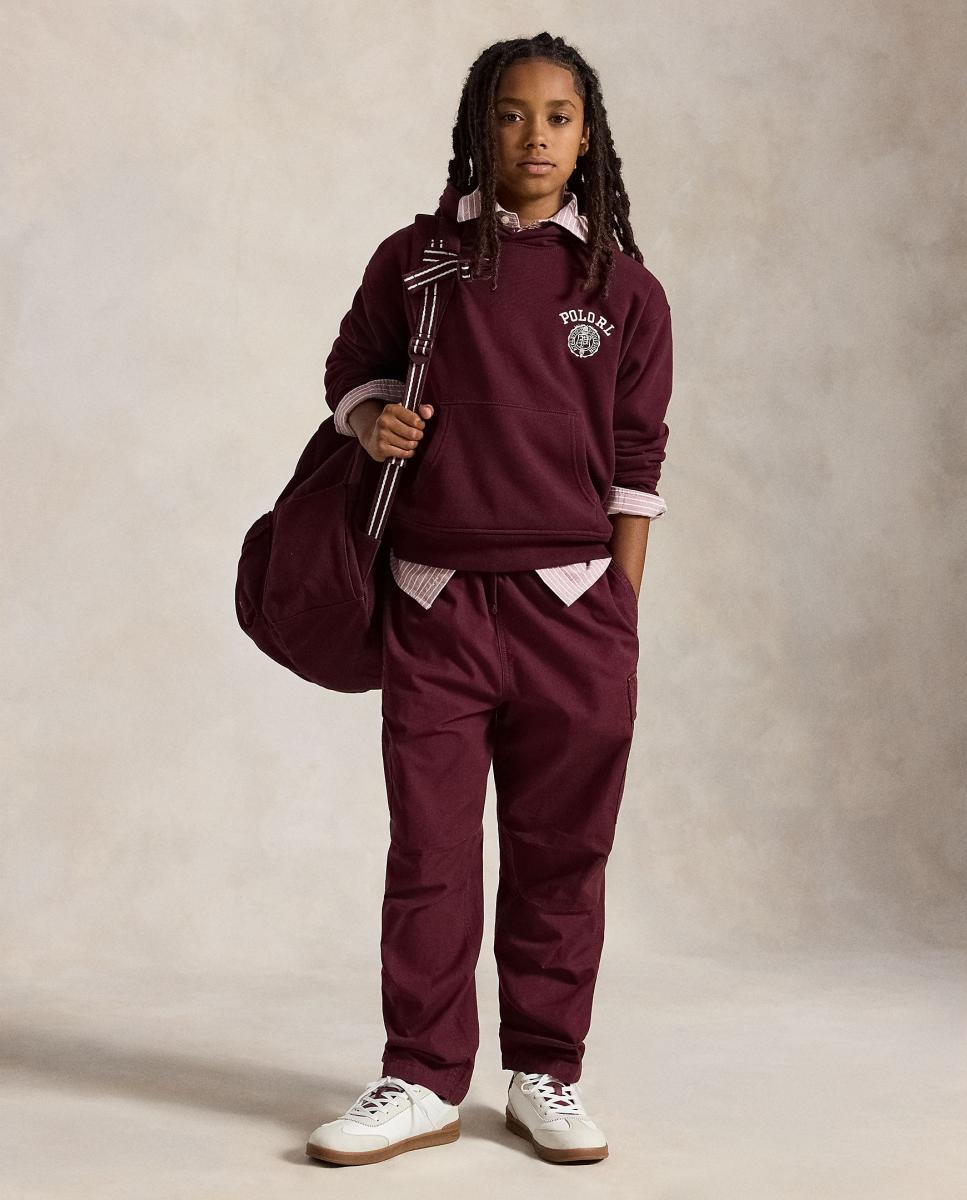 Imagem 0 de Sweatshirt de Felpa Unissexo com Capuz e Logótipo Universitário