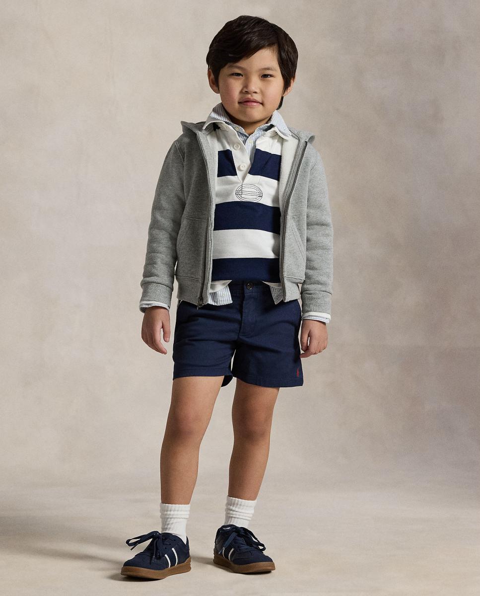 Sudadera de niño en gris con capucha - Polo Ralph Lauren - Gris claro Gris claro-1