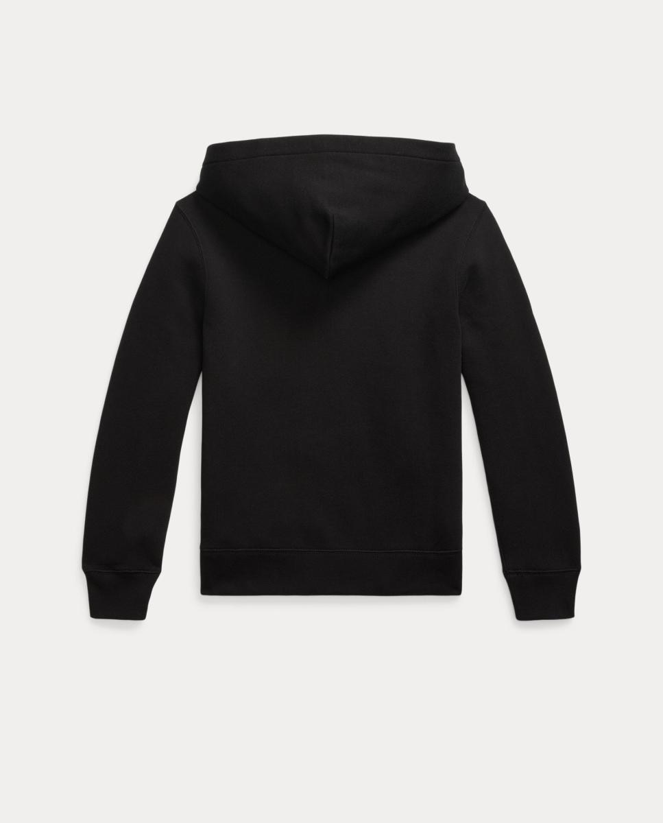 Sweatshirt Unissexo de Felpa com Capuz Preto-6