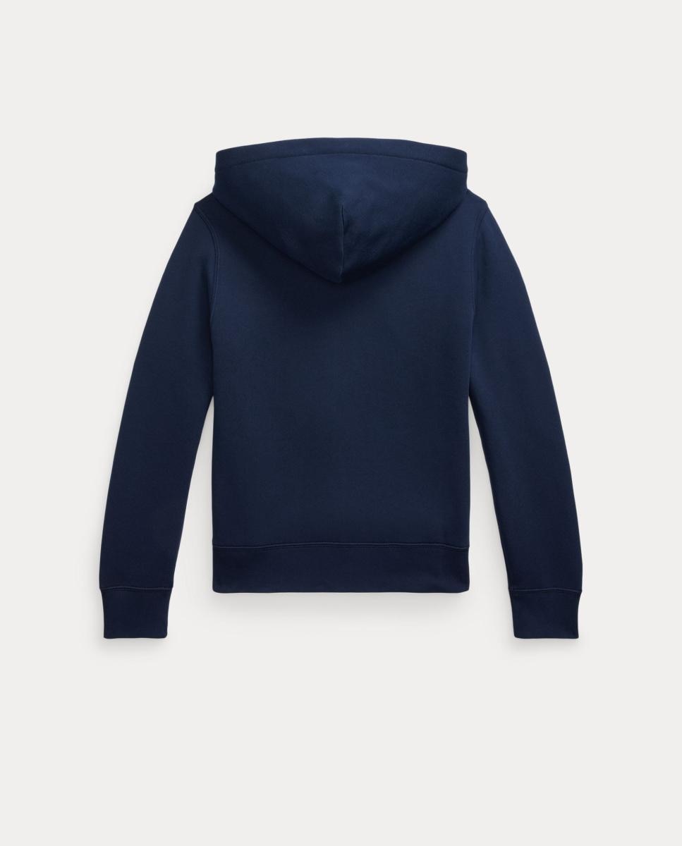 Sweatshirt Unissexo de Felpa com Capuz Azul-marinho-6