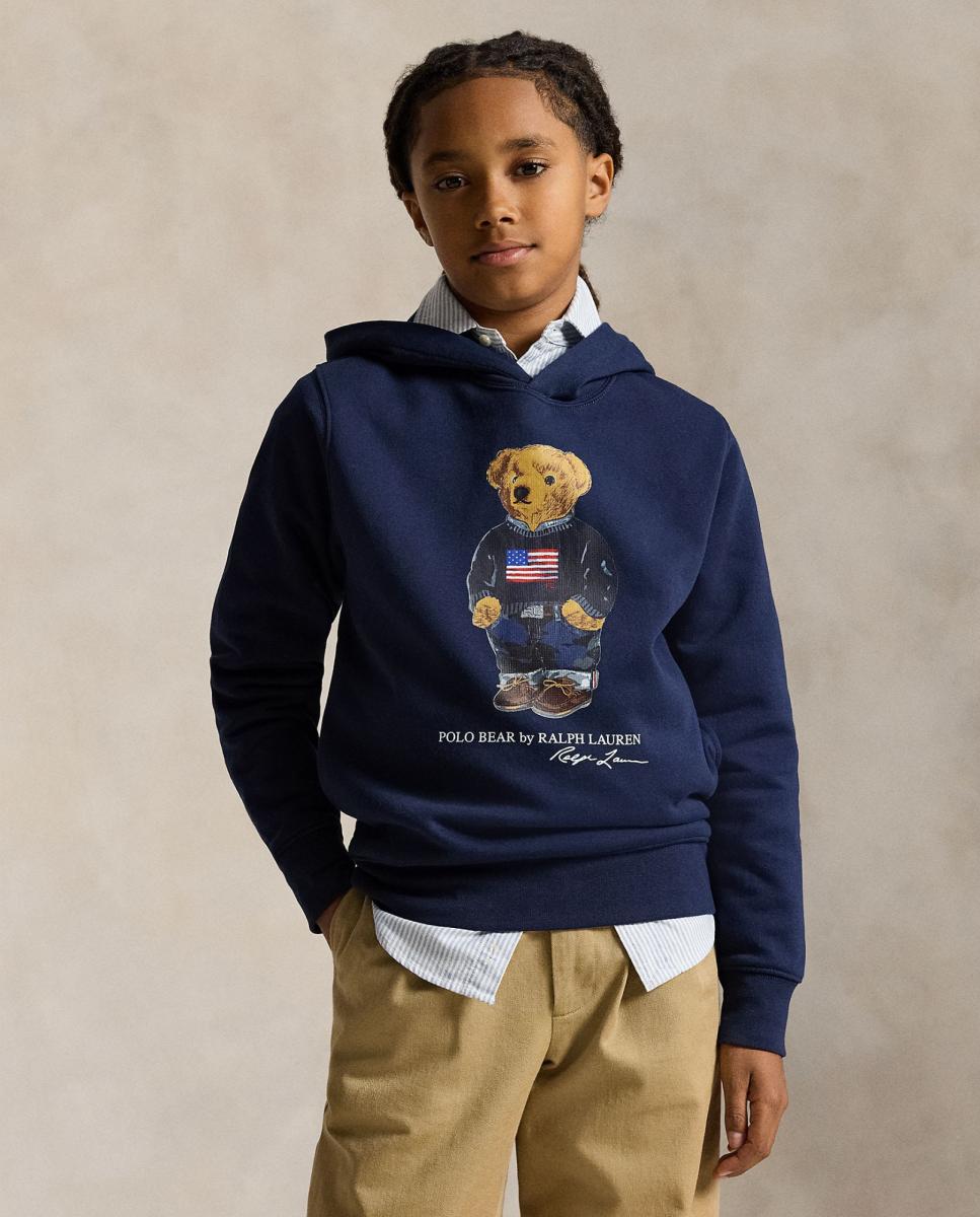Imagem 0 de Sweatshirt de Felpa com Capuz e Polo Bear