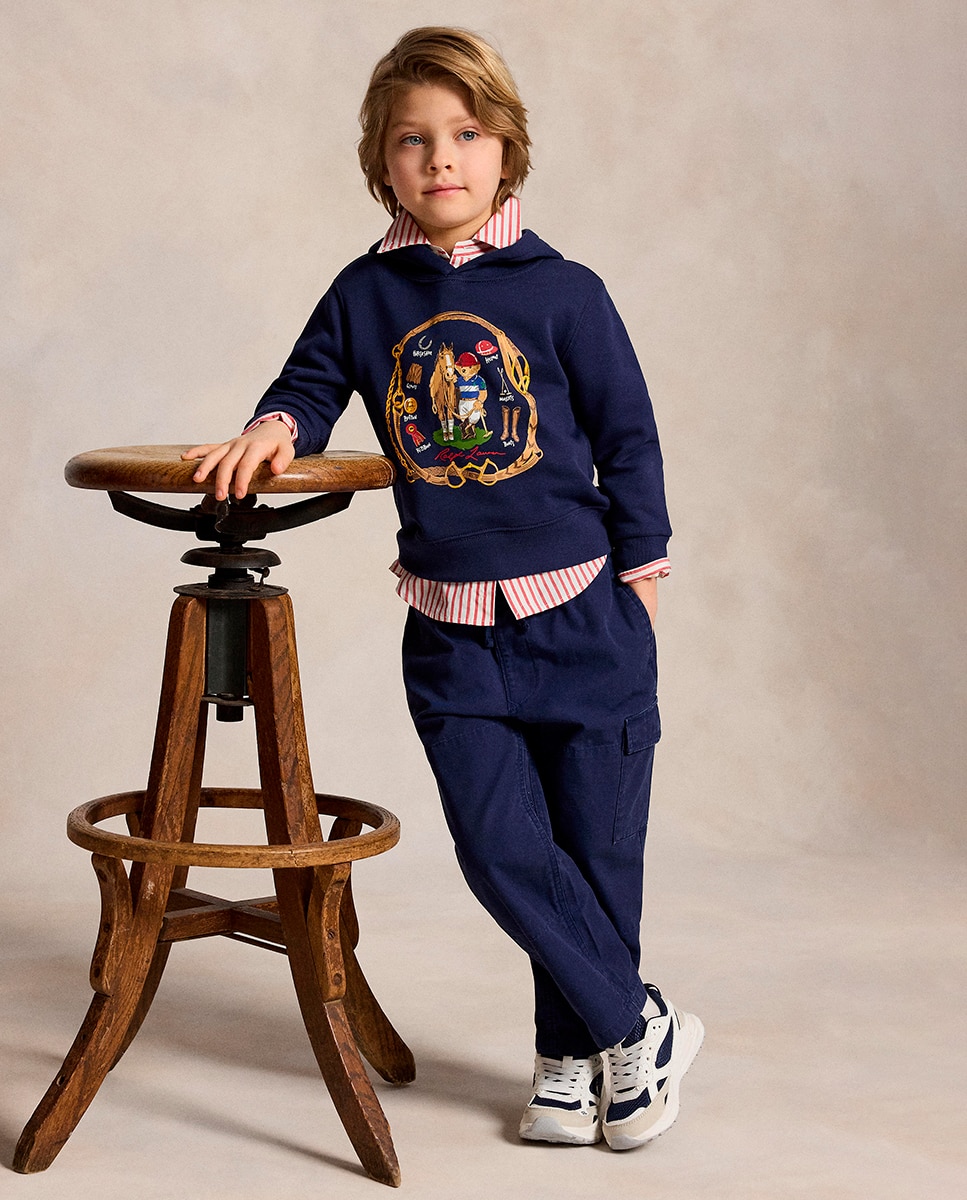 Imagem 0 de Sweatshirt de Felpa com Capuz e Polo Bear