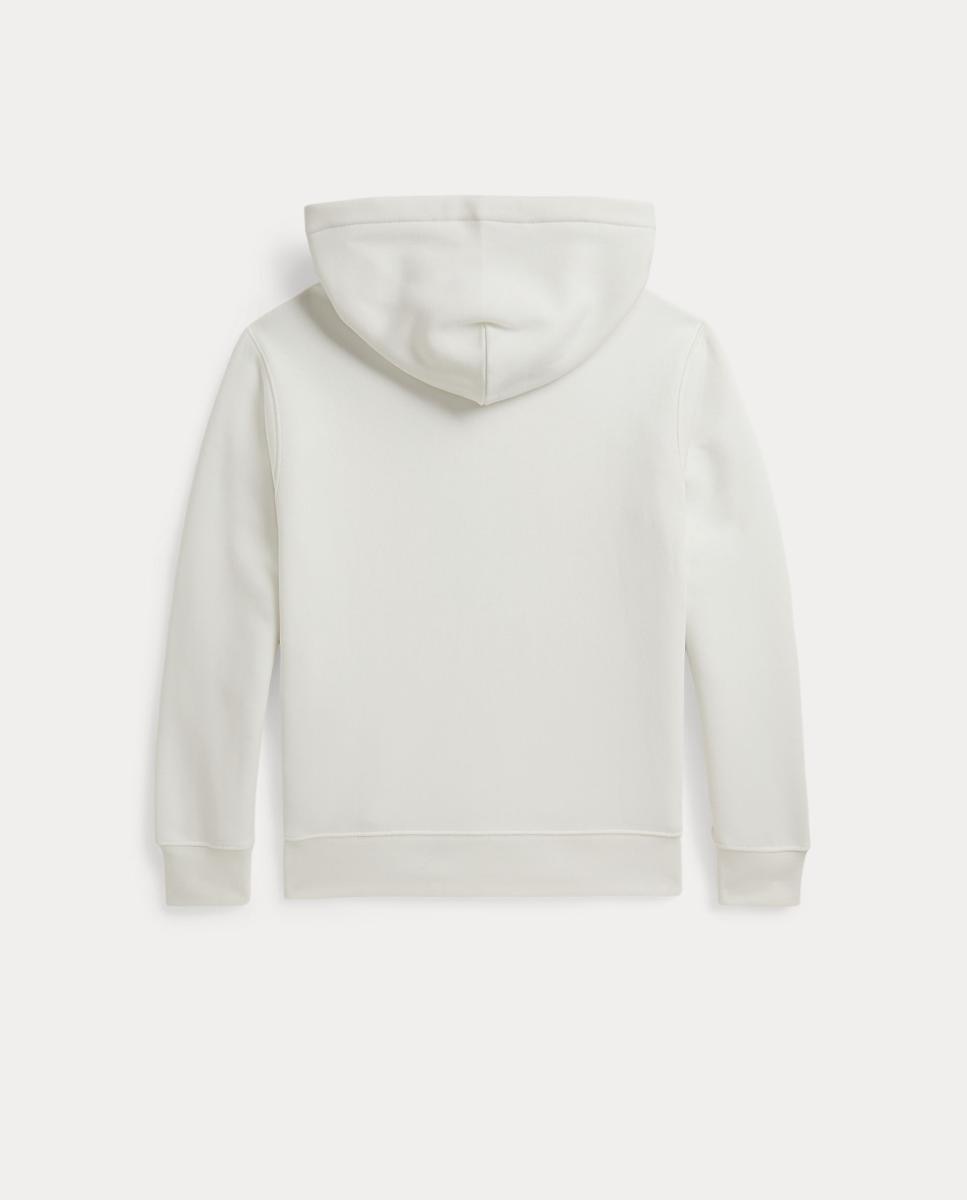 Sweatshirt de Felpa com Capuz e Polo Bear Polo Ralph Lauren Branco-marfim-2