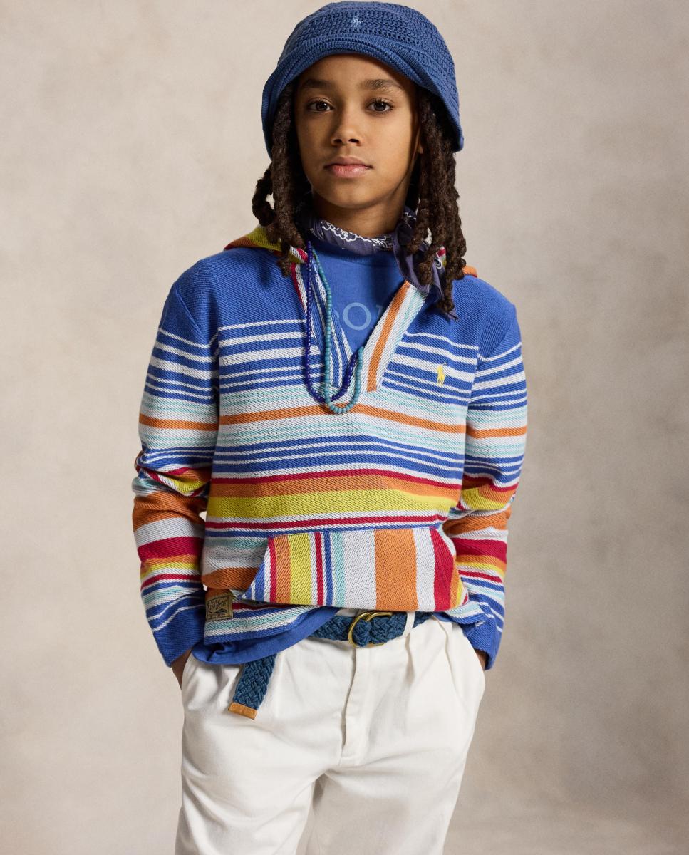 Imagem 0 de Sweatshirt de Algodão Estampada com Capuz