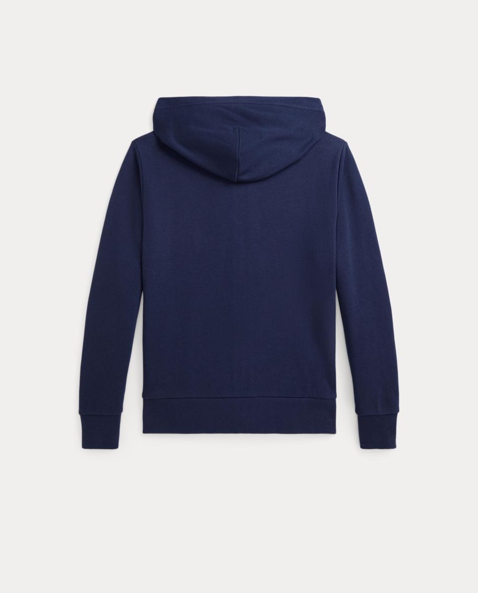 Sweatshirt Unissexo de Algodão com Capuz e Fecho de Correr Polo Ralph Lauren Azul-marinho-2