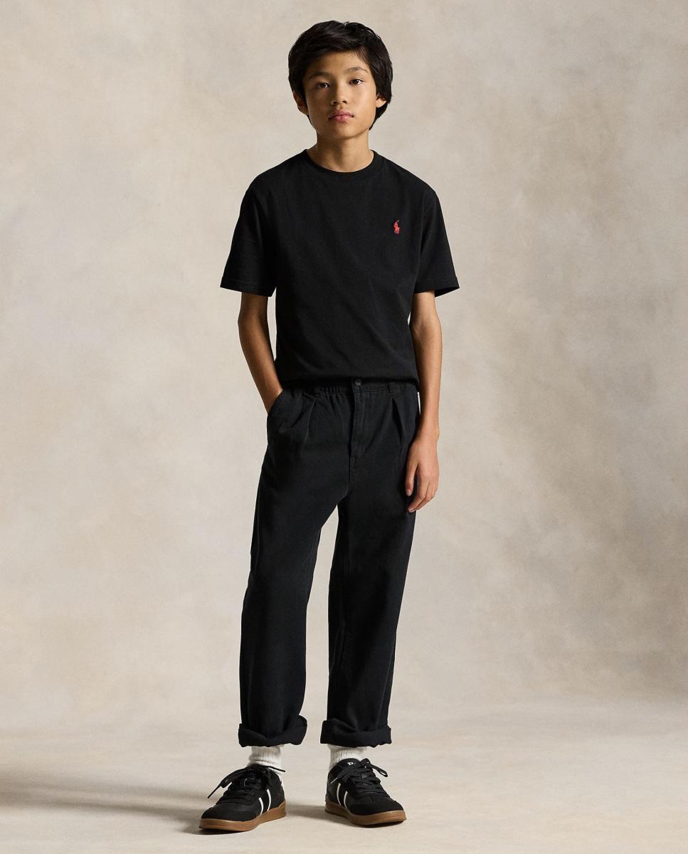 Imagem 0 de T-shirt de Algodão - Preto