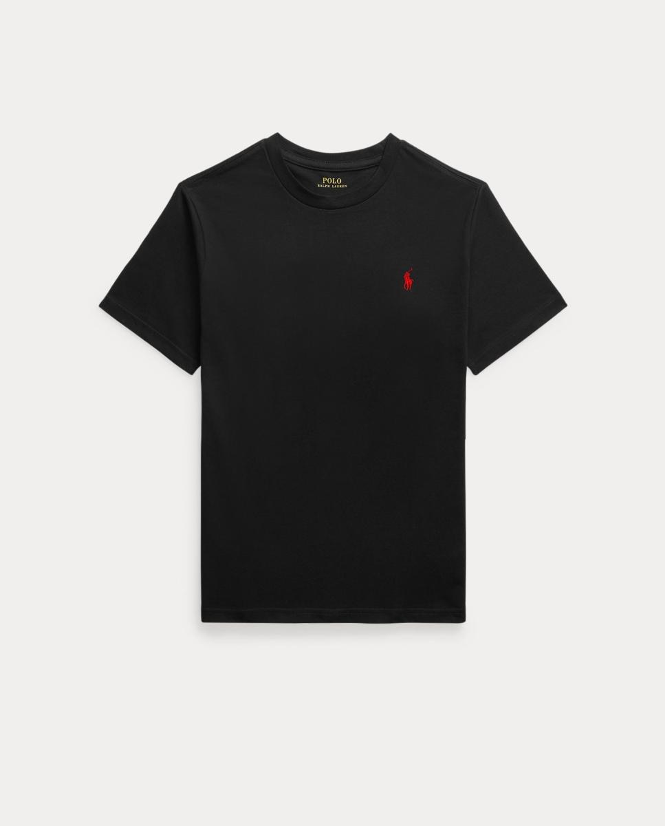T-shirt de Algodão - Preto Preto-4
